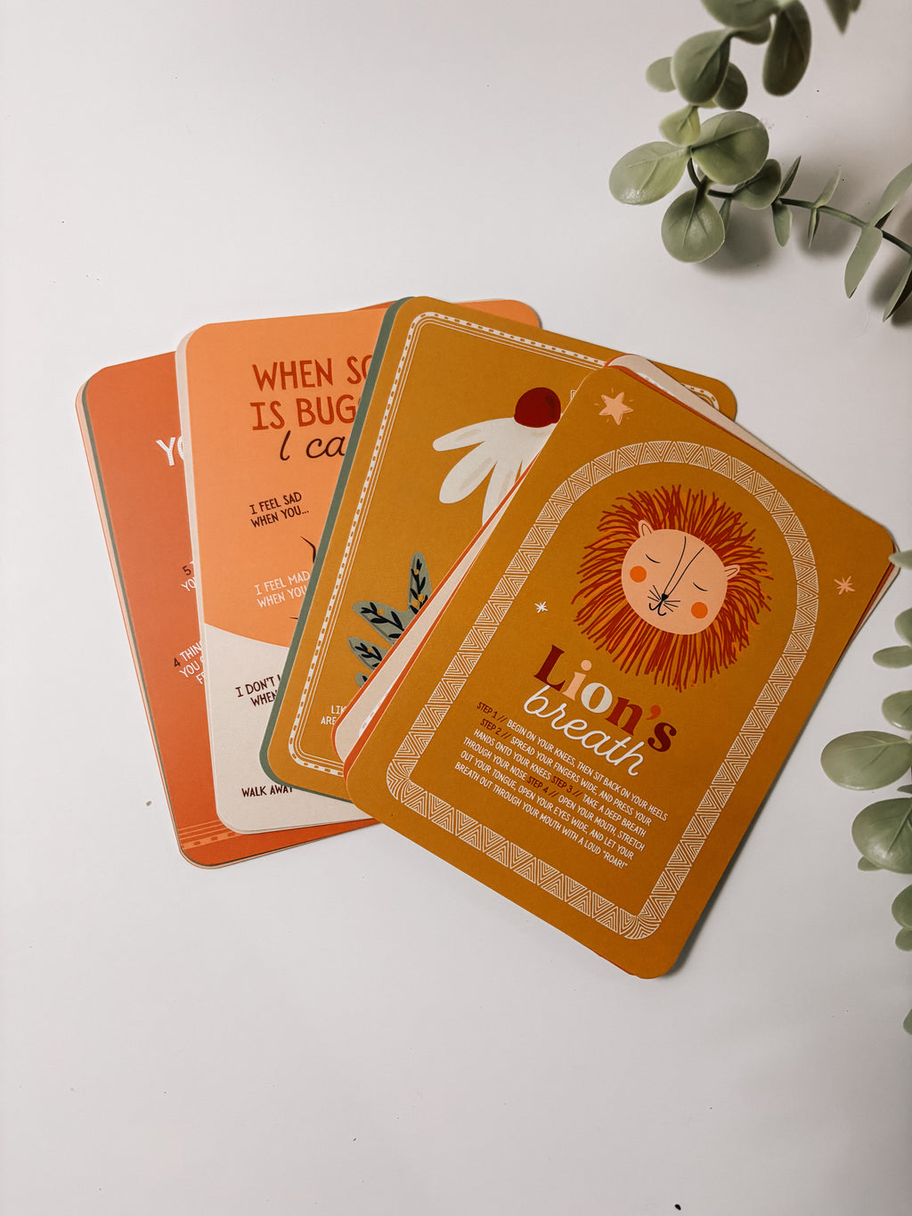 Calm Down Cards