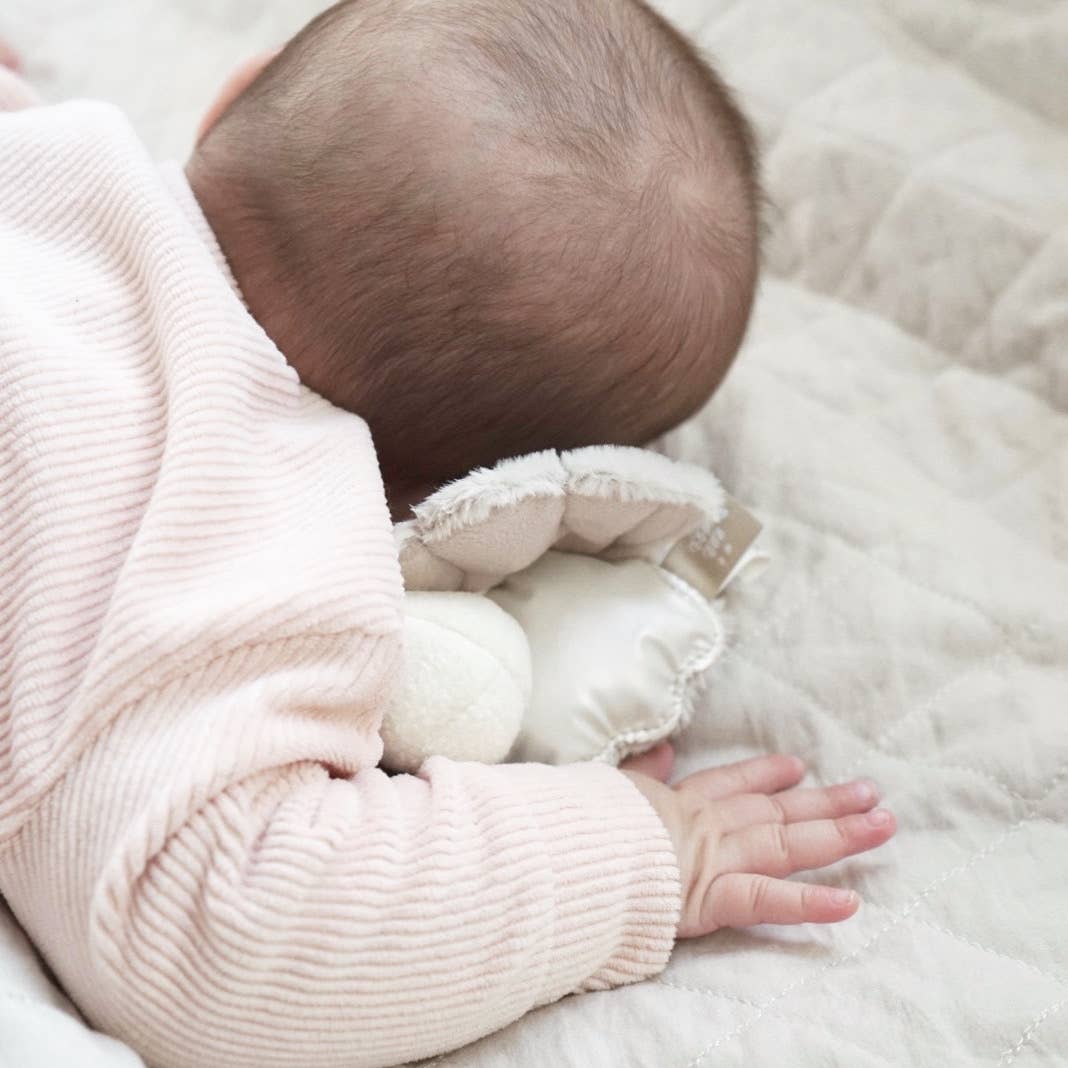 Handheld Rattle for Baby - Oyster