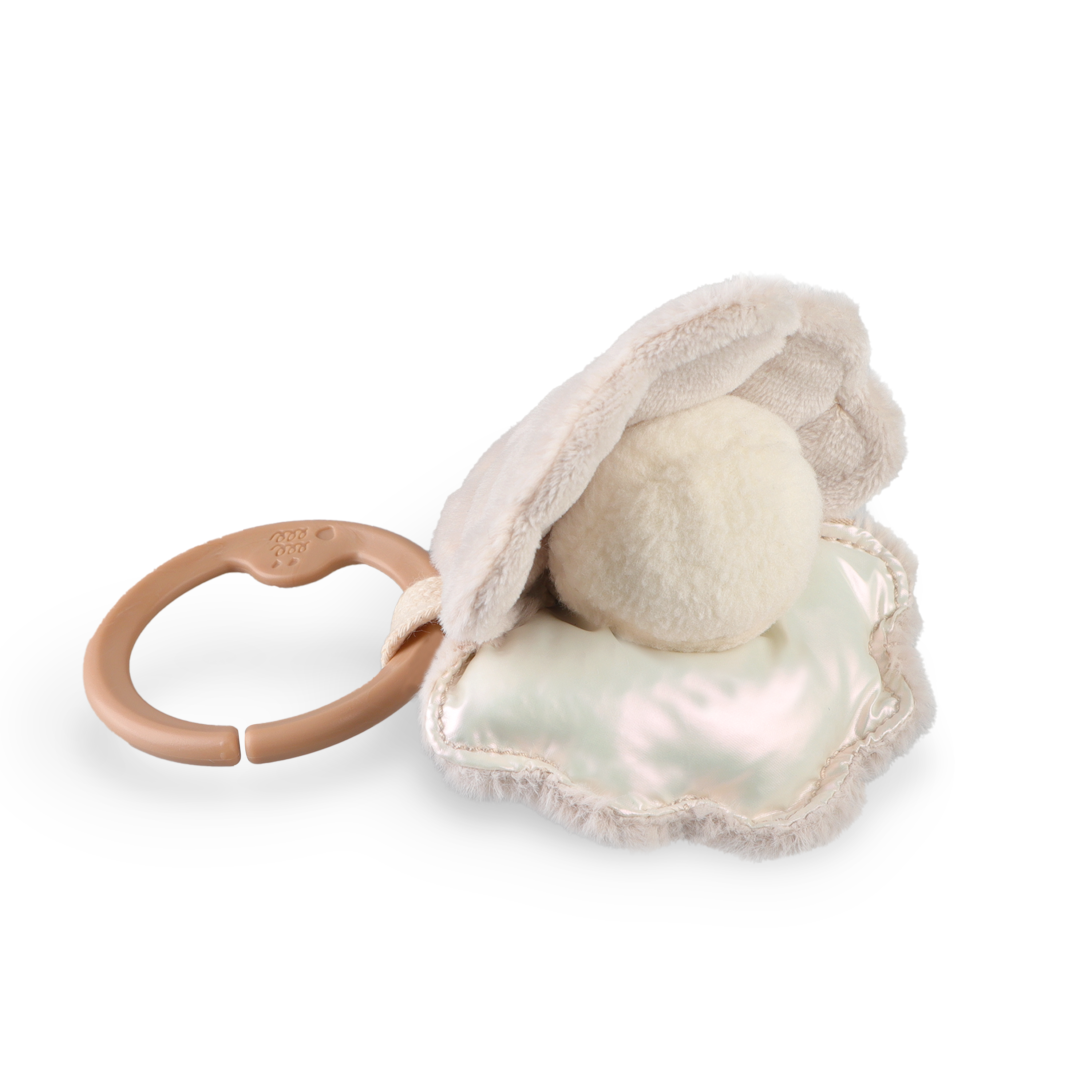 Handheld Rattle for Baby - Oyster