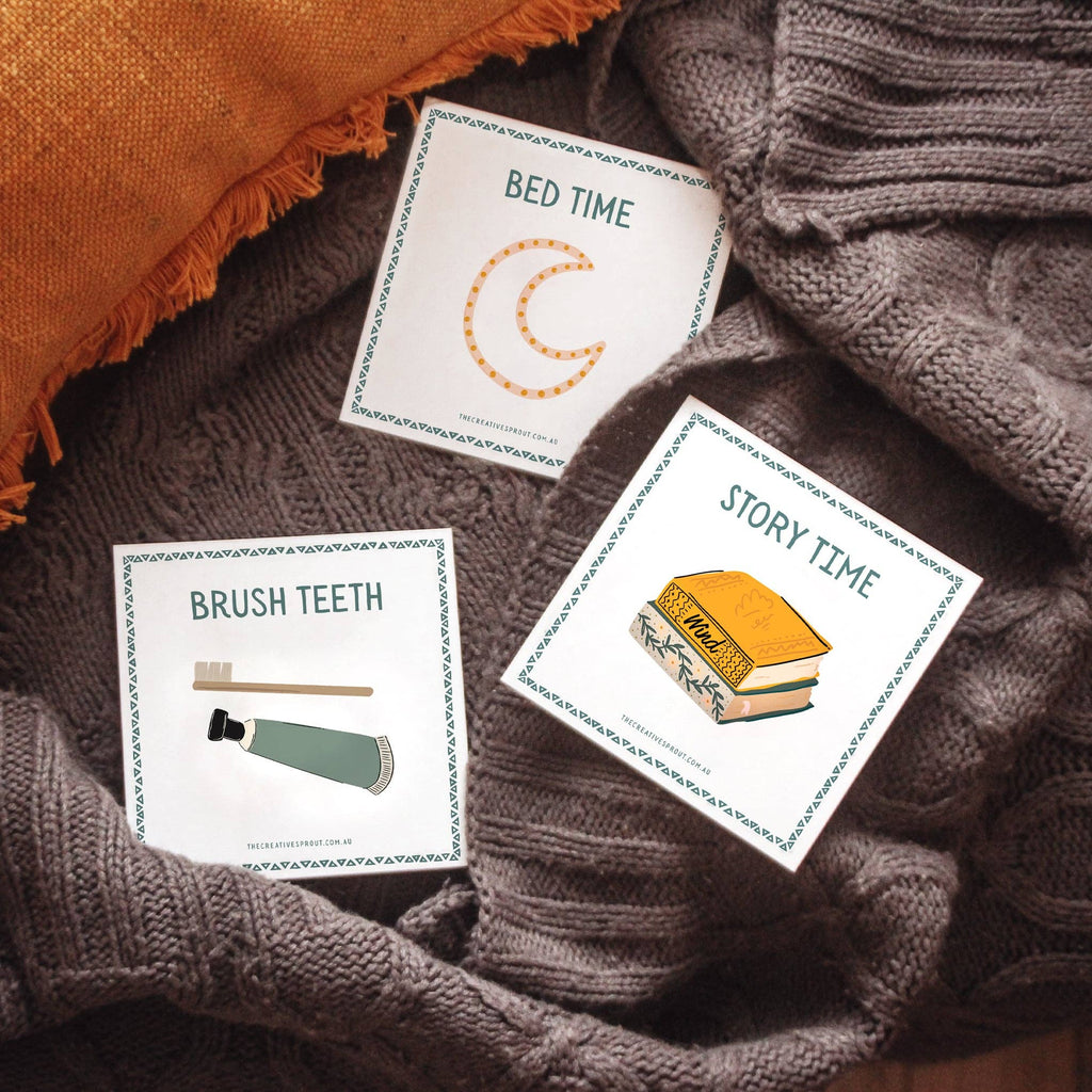 72 Daily Routine Cards - Large