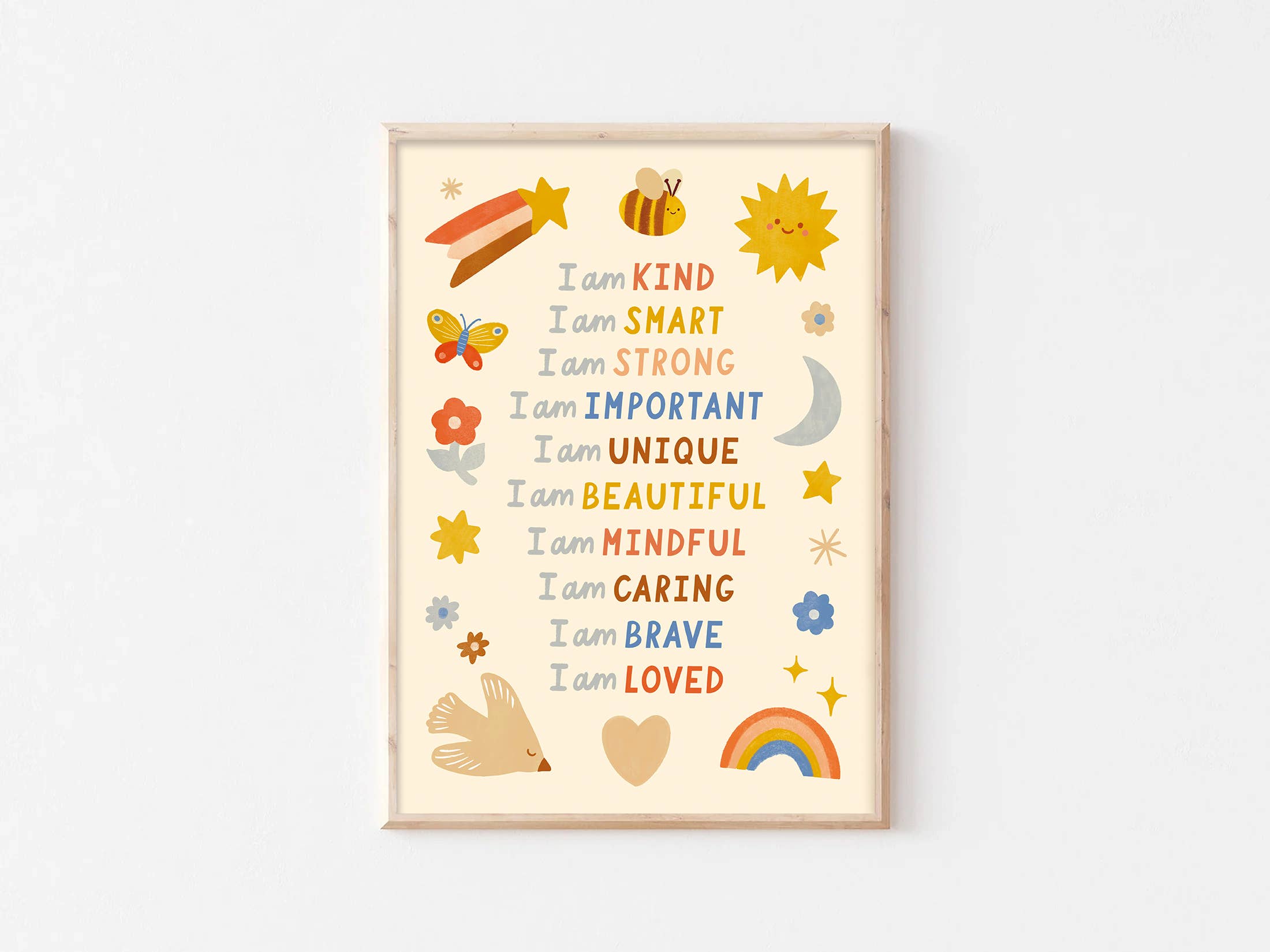 Illustrated Affirmation Print