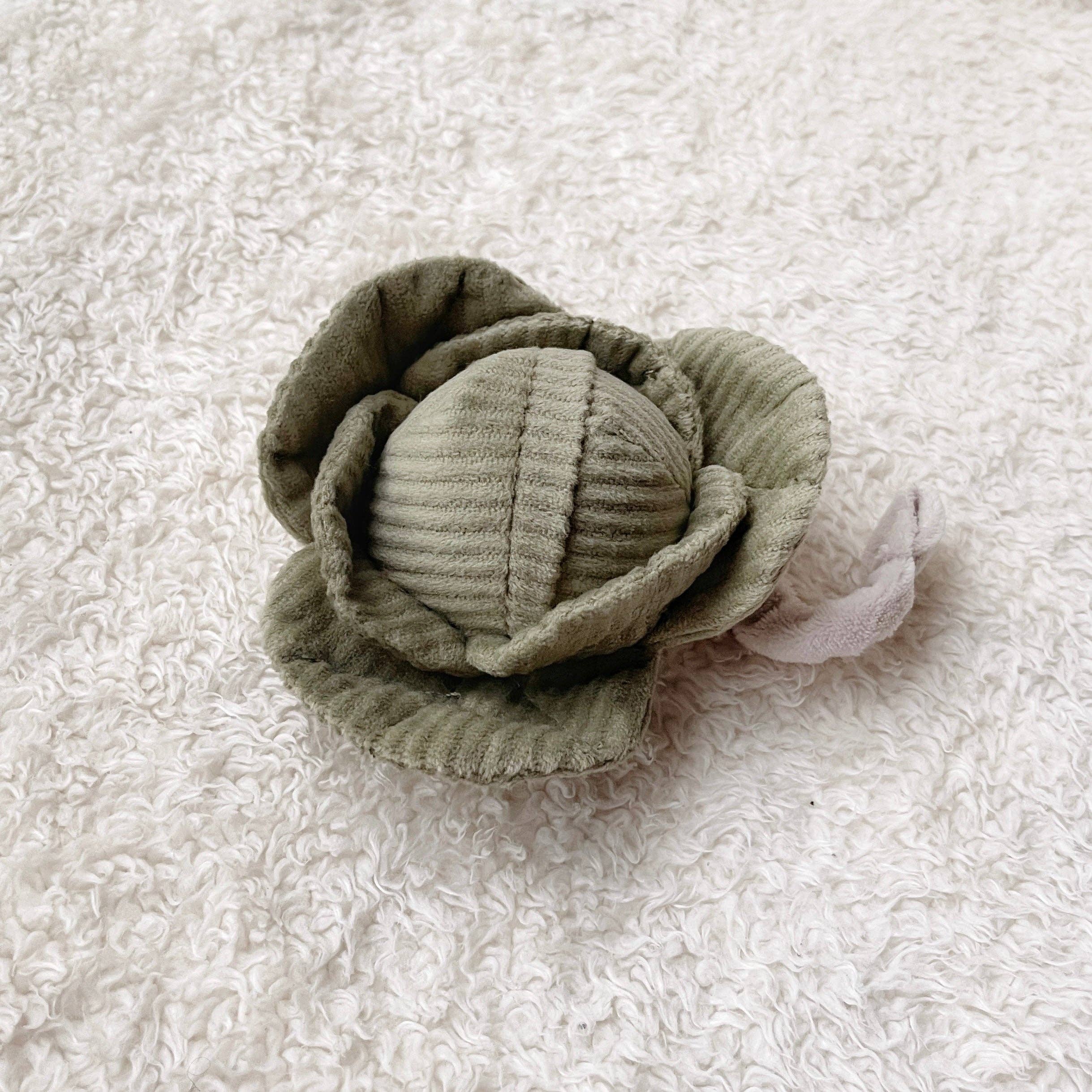 Handheld Rattle for Baby - Cabbage