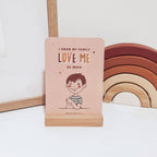 Wooden Card Holder