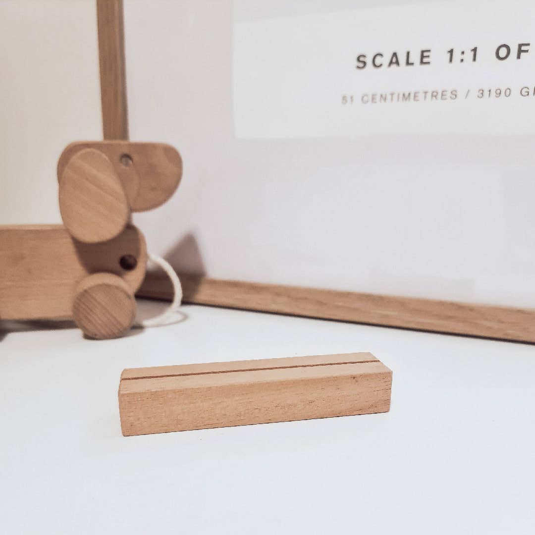 Wooden Card Holder
