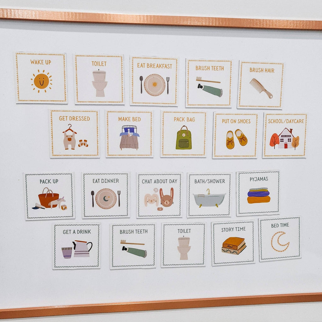Magnetic Routine Cards