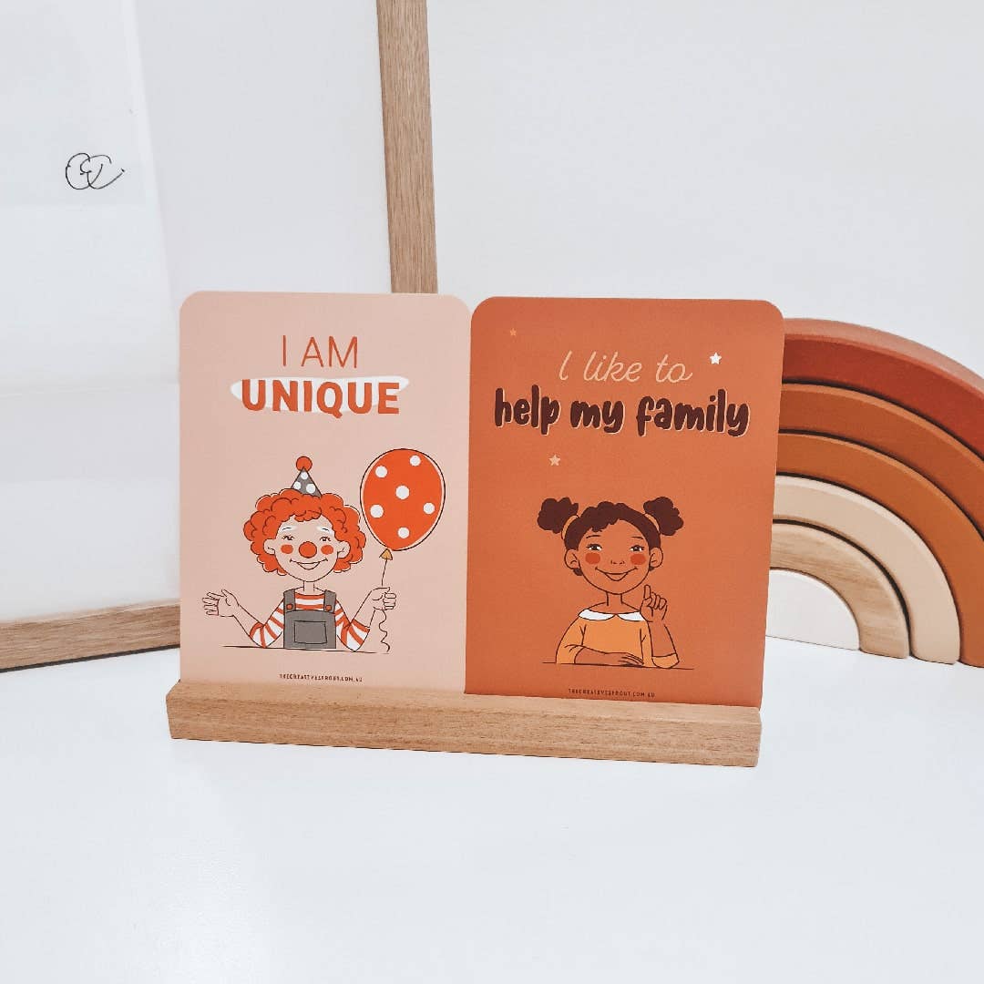 Wooden Card Holder