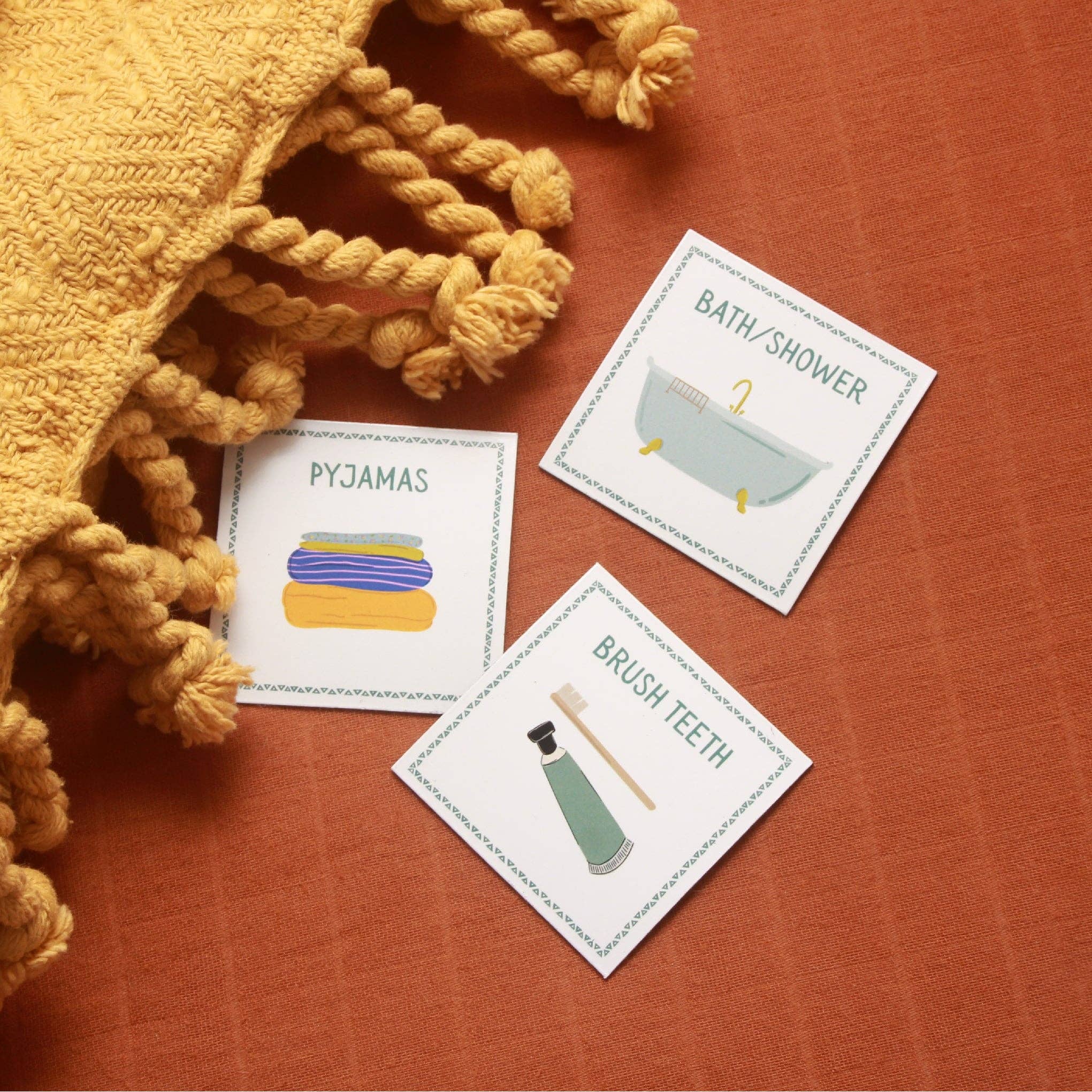 Magnetic Routine Cards