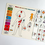 Magnetic Body Sensations Board