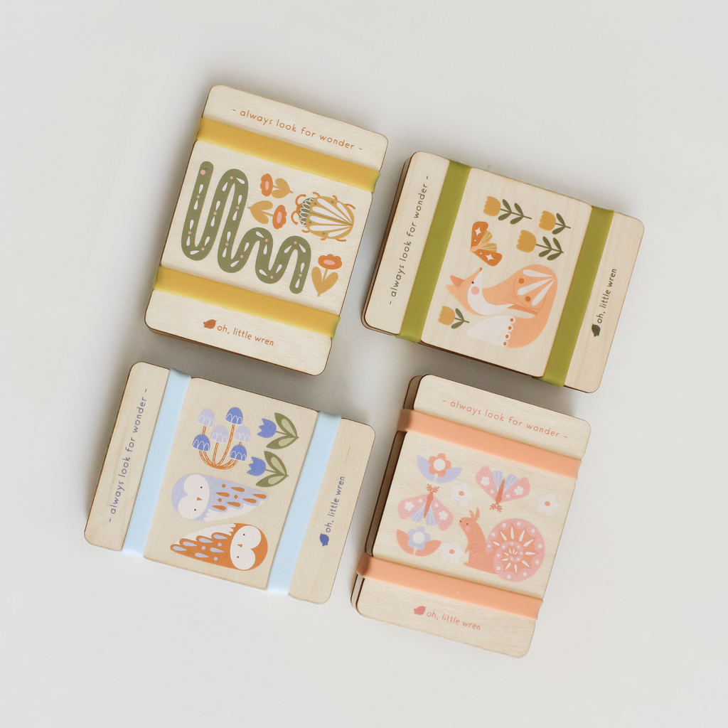 Mini Wooden Flower Press - Fox Design