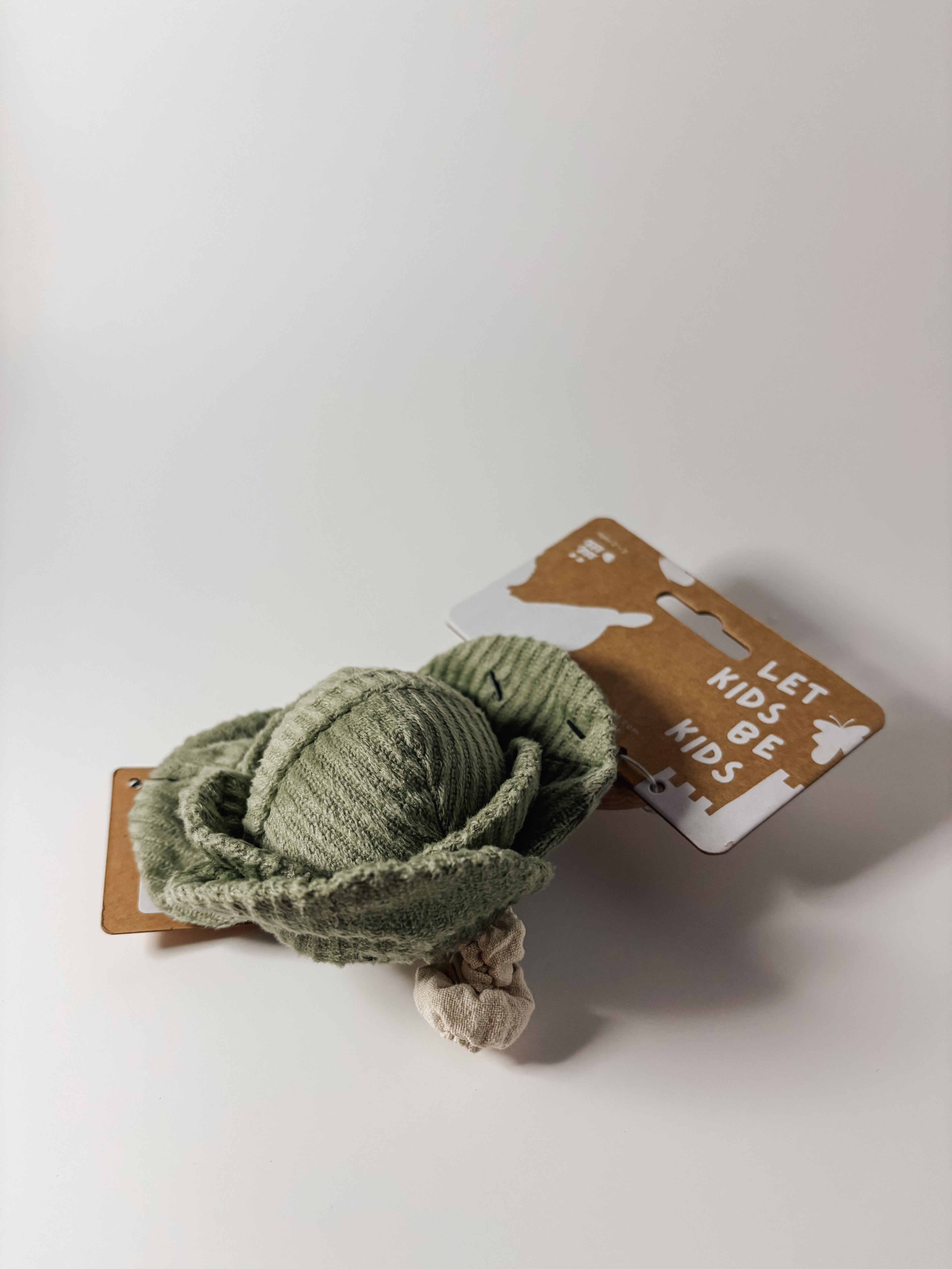 Handheld Rattle for Baby - Cabbage