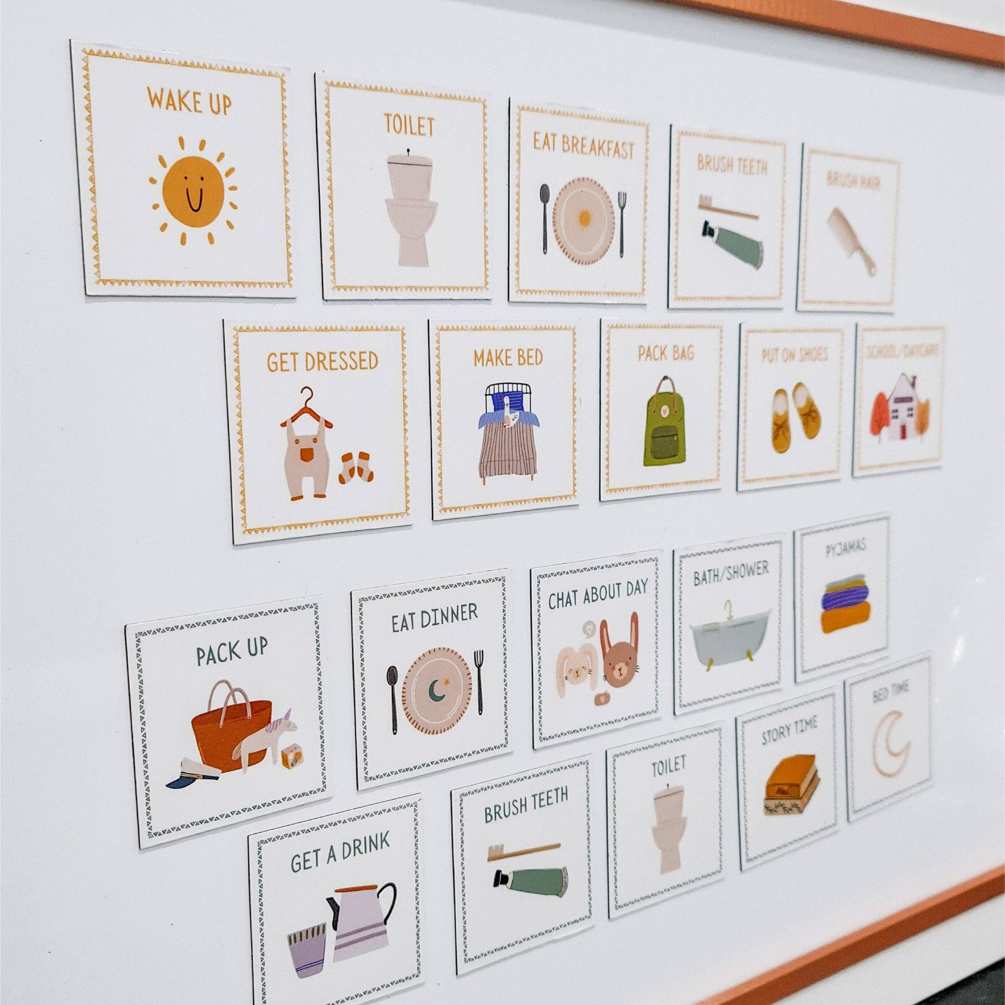 Magnetic Routine Cards