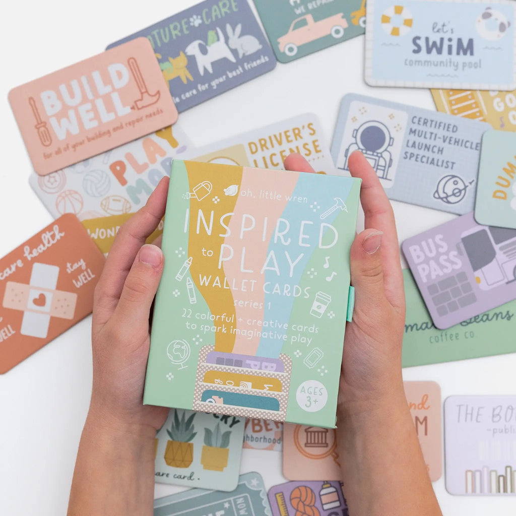 Pretend Play Wallet Cards - Series 1