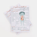 Doctor's Visit Pretend Play Notepad