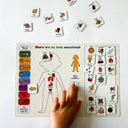 Magnetic Body Sensations Board