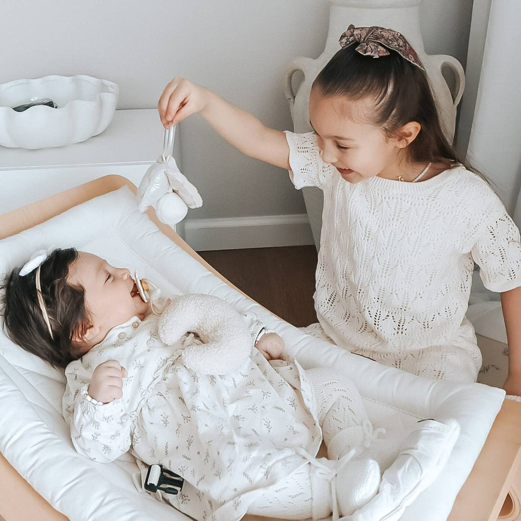 Handheld Rattle for Baby - Oyster