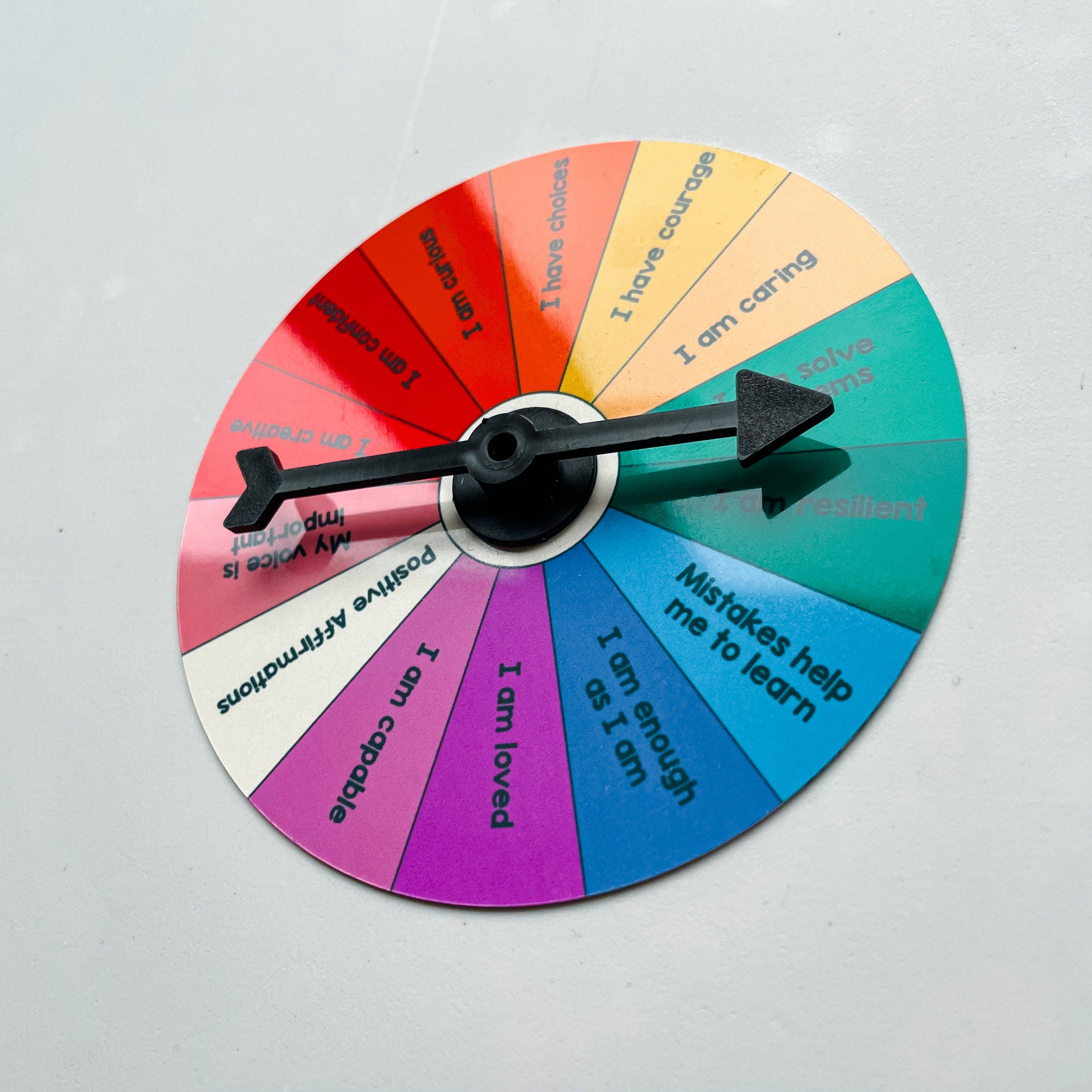 Positive Affirmations Wheel