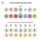 Neurodivergent Coping Strategies Keyring for Adults and Kids