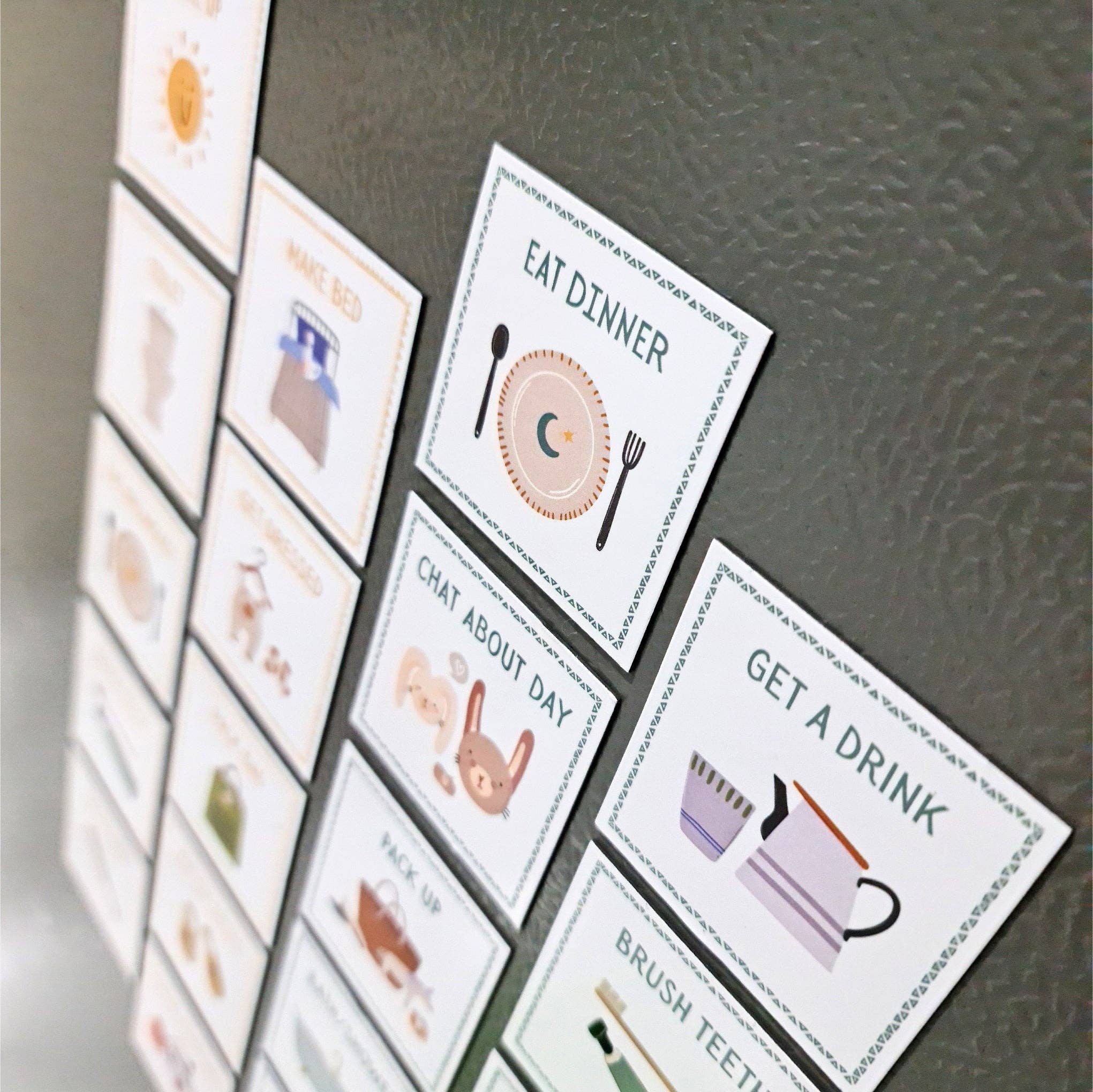 Magnetic Routine Cards
