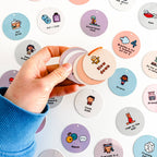 Neurodivergent Coping Strategies Keyring for Adults and Kids