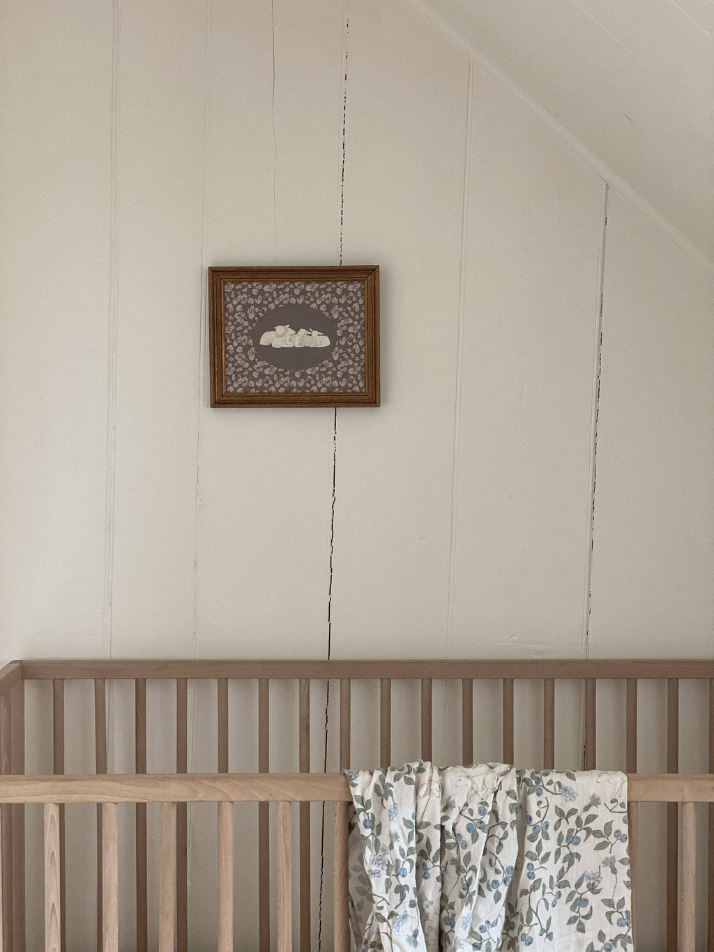 Vintage Lamb Print