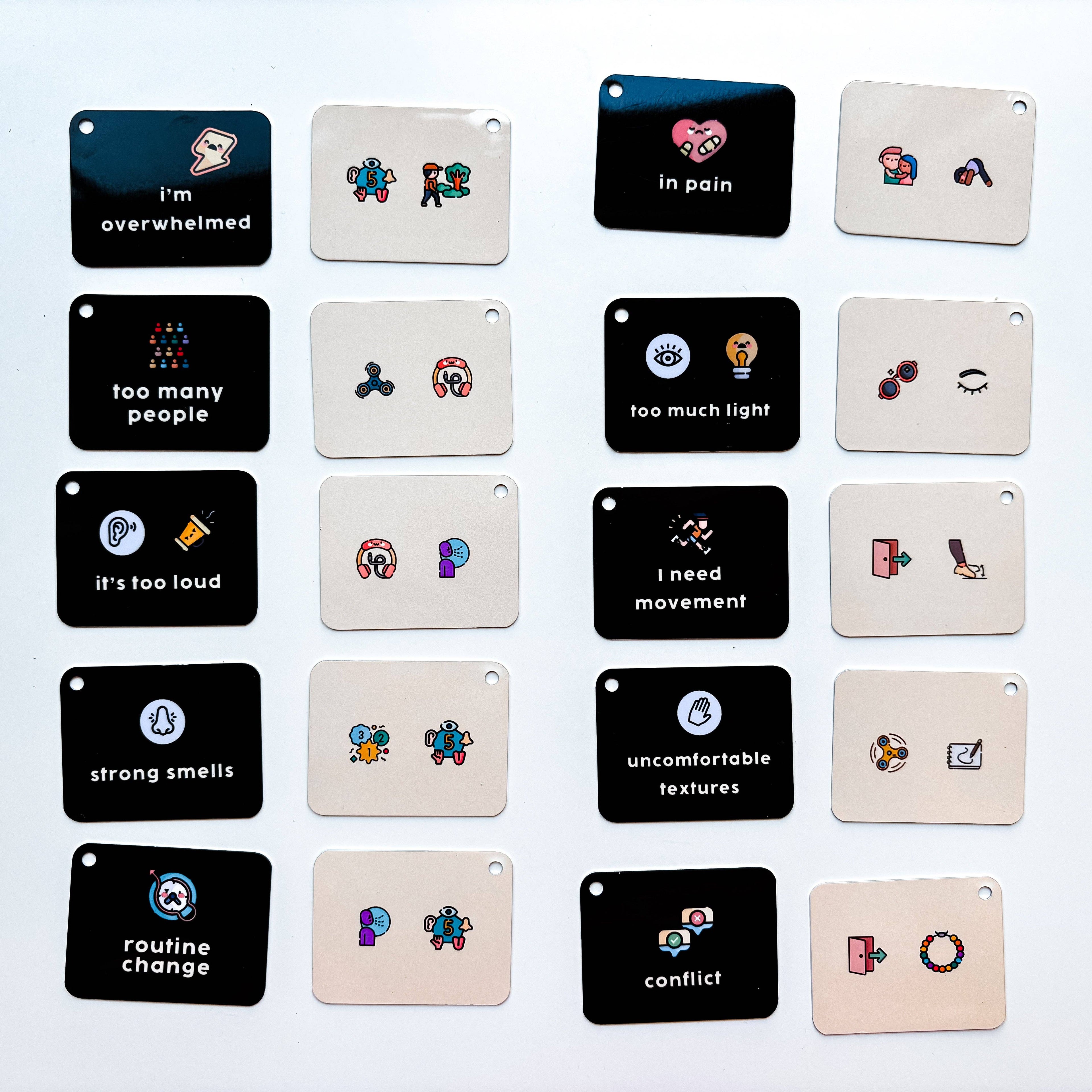 Sensory Triggers Keyring