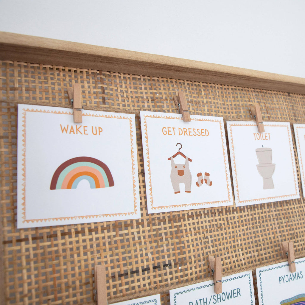 72 Daily Routine Cards - Large