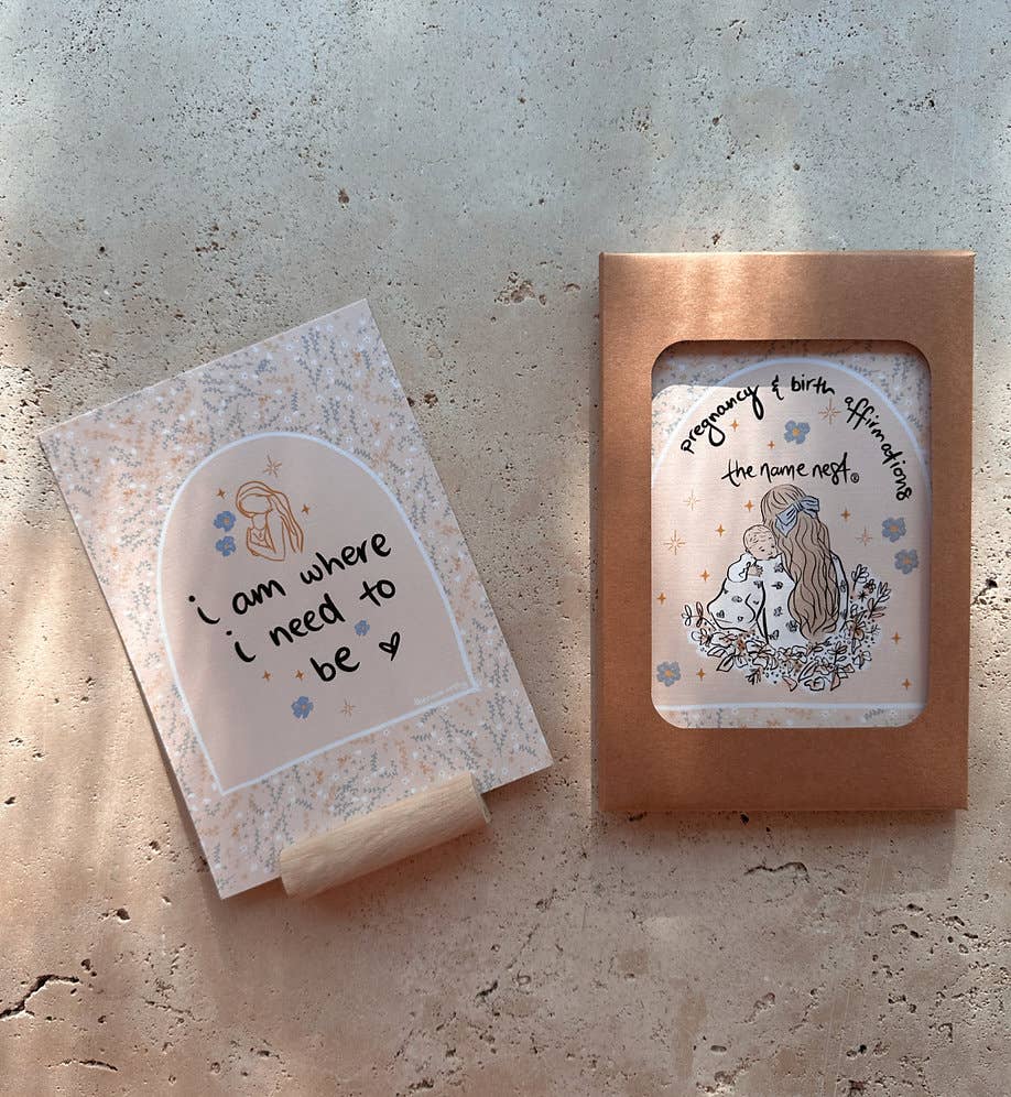 Pregnancy & Birth Affirmation Cards