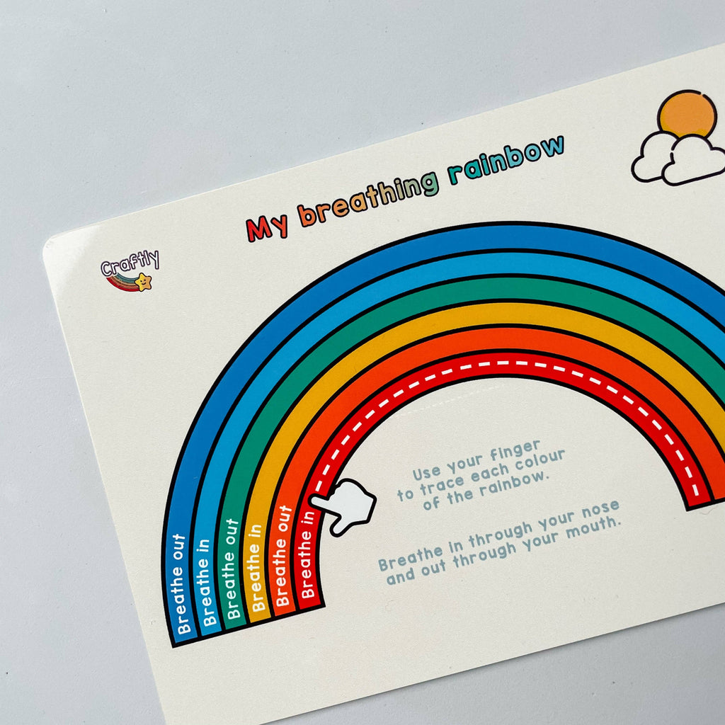 Deep Breathing Rainbow Visual