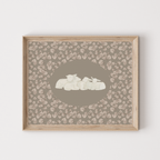 Vintage Lamb Print