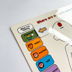 Magnetic Body Sensations Board